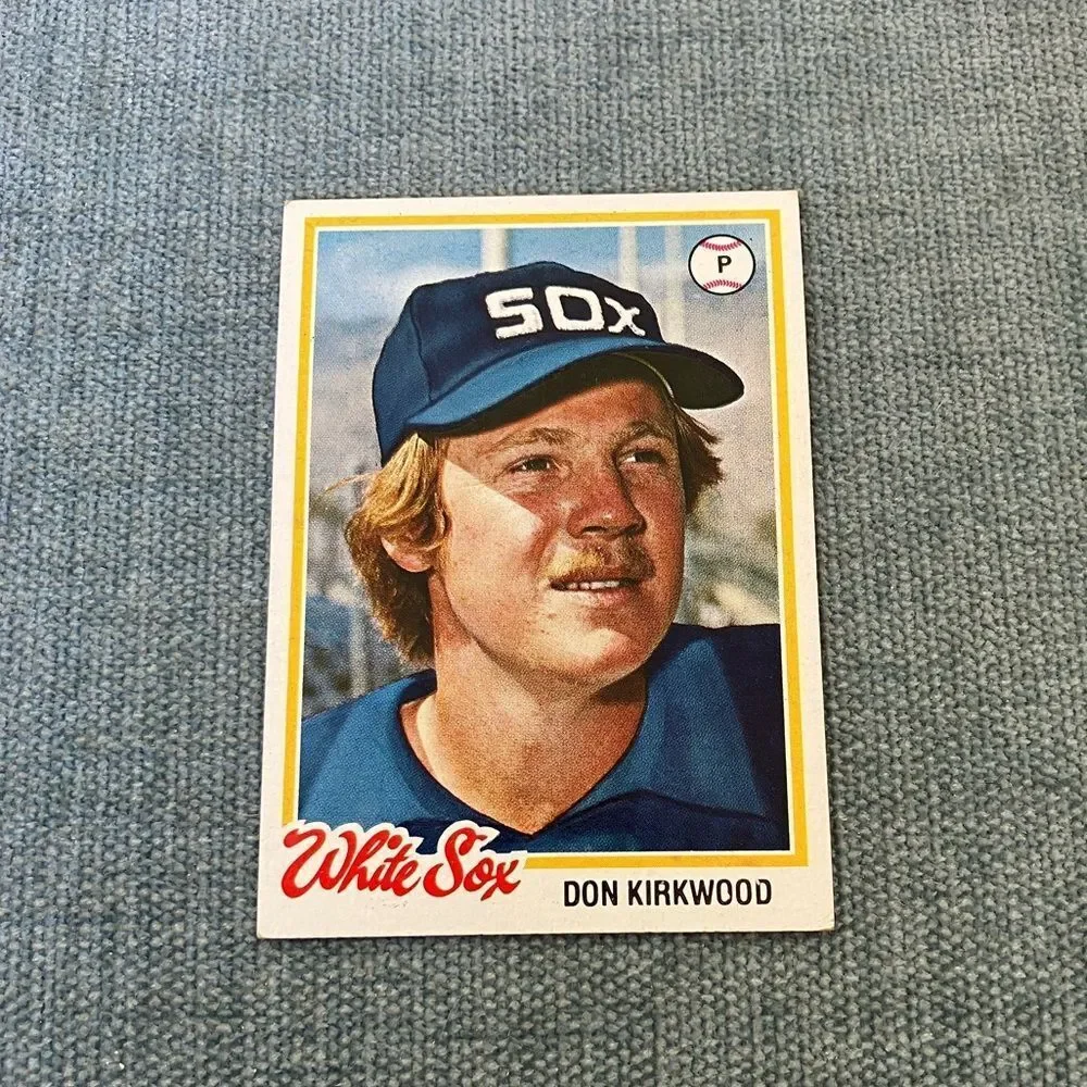 1978 Topps Chicago White Sox Baseball Card Trading Card